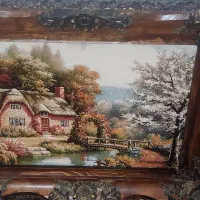 تابلو فرش منظره