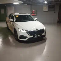 اشکودا اوکتاویا فول ۲۰۲۴سفید/تجارت خودرو خسروانی