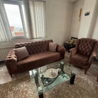 مبل راحتی ۷ نفره همراه با جلو مبلی