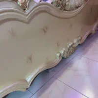 تخت دونفره تمام چوب راش|تخت و سرویس خواب|رباطکریم, رباطکریم|دیوار