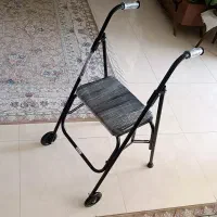 واکر چرخ دار تاشو صندلی دار آکبند (تمام فلزی)|آرایشی، بهداشتی، درمانی|شاهین‌شهر, شهرک پردیس|دیوار
