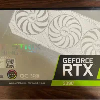 کارت گرافیک rtx 3090 rog strix asus white