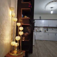 آباژور طلایی لوکس