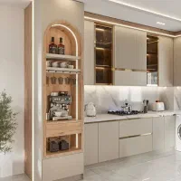 کابینت نئوکلاسیک ۲۰۲۶و هایگلاس|مصالح و تجهیزات ساختمان|ورامین, شهرک فجر|دیوار