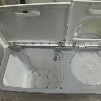 لباسشویی دو قلو ۱۰کیلو گرمی پاکشومادر حد نو|ماشین لباسشویی و خشککن لباس|قم, شهرک امام حسن|دیوار