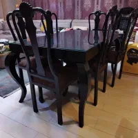 میز ناهار خوری ۶ نفره تمام چوب