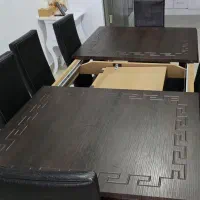 میز ناهار خوری ۸نفره|میز و صندلی غذاخوری|خشکبیجار, |دیوار