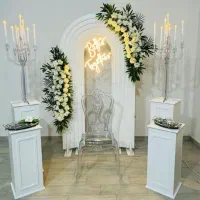 گل آرایی با گل مصنوعی/دیزاین یلدا و اجاره پنل گل|خدمات پذیرایی، مراسم|ارومیه, |دیوار