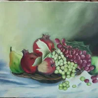 تابلو رنگ روغن ۳ عدد