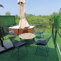 اجاره کلبه سویسی وان جکوزی جنگلی|اجارهٔ کوتاه‌مدت ویلا و باغ|سلمان‌شهر, |دیوار