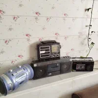 چهار عدد رادیو ورادیو ظبط