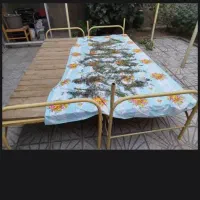 تخت آهنی در حد نو سالم