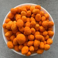 بادام زمینی روکش دار ذرت و ...