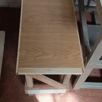 نیمکت محکم (پایه چوب)