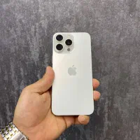 اپل ایفون /۱۶ پرومکس/رنگ سفید /بدون ریجستر/باطری۹۸