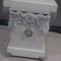 سطل آشغال  و دستمال