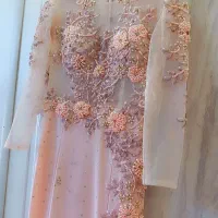 لباس مجلسی کارشده مدل ماهی بینظیر|لباس|ارومیه, |دیوار