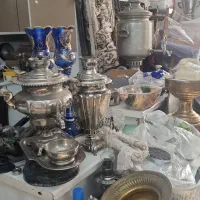 فروشنده و خریدار نقره و لوازم قدیمی  مسی و برنجی.