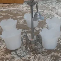 دو عدد لوستر پنچ شعله