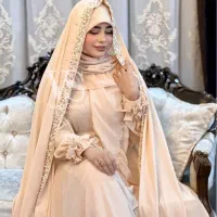 چادر عروس .ست حرم و محضر .لباس حرم و محضر .جواهر