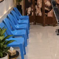 5عدد صندلی آبی