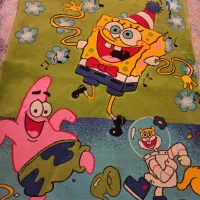 فرش چهار متری طرح باب اسفنجی کیفیت عالی