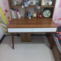 تخت خواب تک نفره همراه دروار و میز مطالعه|تخت و سرویس خواب|آبدانان, |دیوار