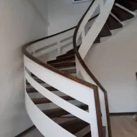 ساخت و تولید سازه های فلزی ث پله گرد  مدرن عسگری