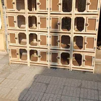 قفس چوبی پرنده جفتگاه کبوتر