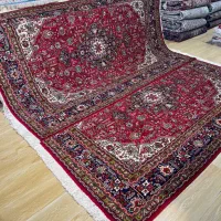 فرش جفت ۶ متری اذرشهر تبریز زمینه لاکی|فرش|تهران, سلسبیل شمالی|دیوار