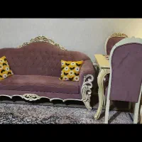 ست مبلمان هفت نفره به همراه ناهار خوری چهارنفره