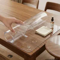 طلق رومیزی شفاف و مات جایگزین بسیار مناسب شیشه