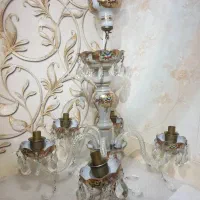 لوستر دوپوست چک قدیمی وآنتیک