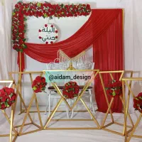 سفره عقد دکور و دیزاین مراسمات|خدمات پذیرایی، مراسم|اهواز, کمپلو جنوبی|دیوار