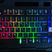 کیبورد گیمنیگ Macher MR-365 با نور پردازی RGB