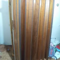 درب آکاردیونی چوبی