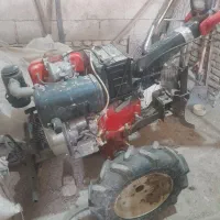 تیلر  زنی  کندن باغ