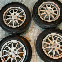 رینگ پژو اسپیدلاین نو با لاستیک//رینگ فابریکی پژو