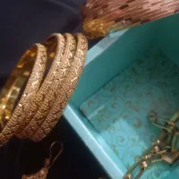 النگو طلای اماراتی بسیار نو ۳۲گرم شماره ۴