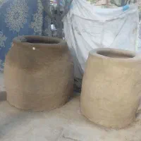 تنور با خاک قزله