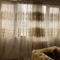 پرده حریر تور|پرده، رانر، رومیزی|تهران, صادقیه|دیوار