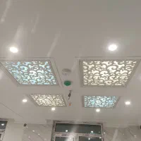 نصاب سقف کاذب قرنیز ترمو وال ماربل شیت کفپوش پارکت