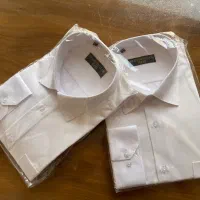 پیراهن سفید مجلسی سایز L