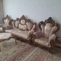 مبلمان سلطنتی 9 نفره بدون ایراد در دیواندره|مبلمان خانگی و میز عسلی|دیواندره, |دیوار