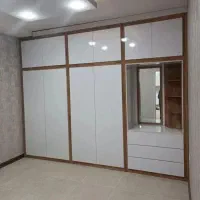 ساخت، تعمیر و نصب انواع کمد وکابینت نو و دست دو