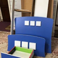 سرویس تخت و کمد و عسلی|تخت و سرویس خواب|اردبیل, |دیوار