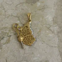 فروش طلا گوشواره النگو سایز چهار و انگشتر و گردنی