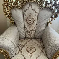 مبل ۷ نفره سلطنتی|مبلمان خانگی و میز عسلی|رشت, فلسطین|دیوار