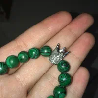 دستبند نقره ۹۲۵ با سنگ اصل