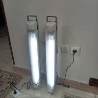 مهتابی شارژی دولامپ دو عدد